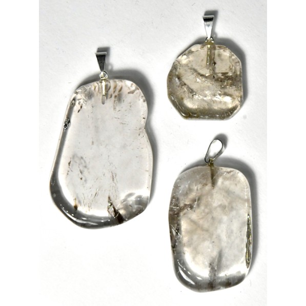Smokey Quartz Slice Pendant Smokey Quartz Slice Pendant