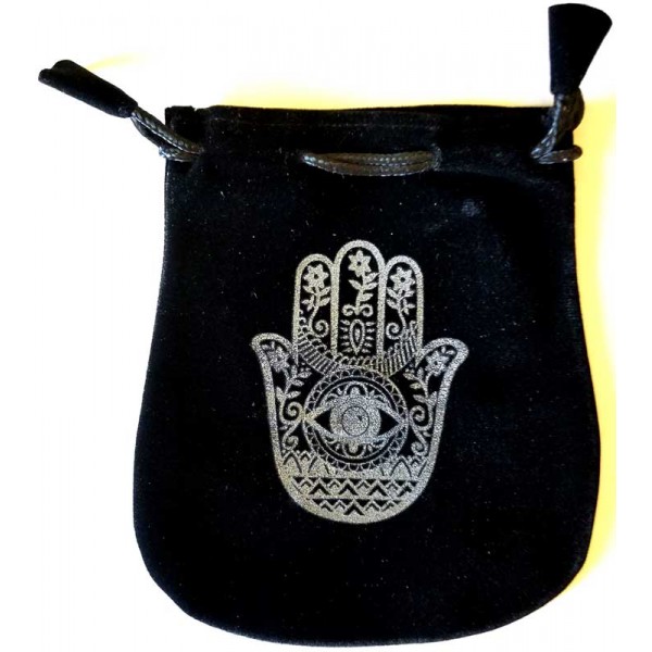 Hand of Compassion Velvet Pouch