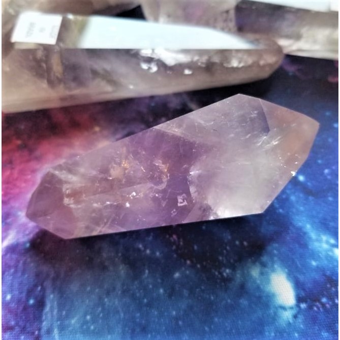 Phantom Amethyst Crystal Point A Phantom Amethyst Crystal Point A