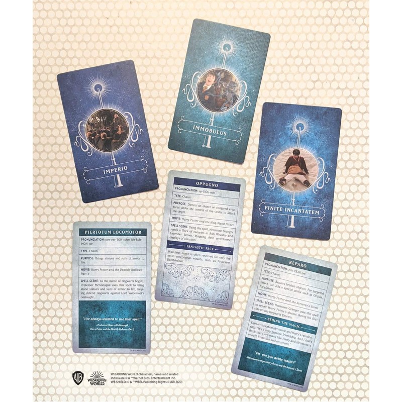 Harry Potter Spell Card Set Harry Potter Spell Card Set