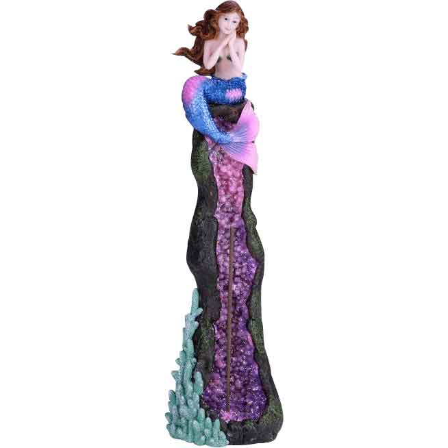 Upright Mermaid Incense Holder