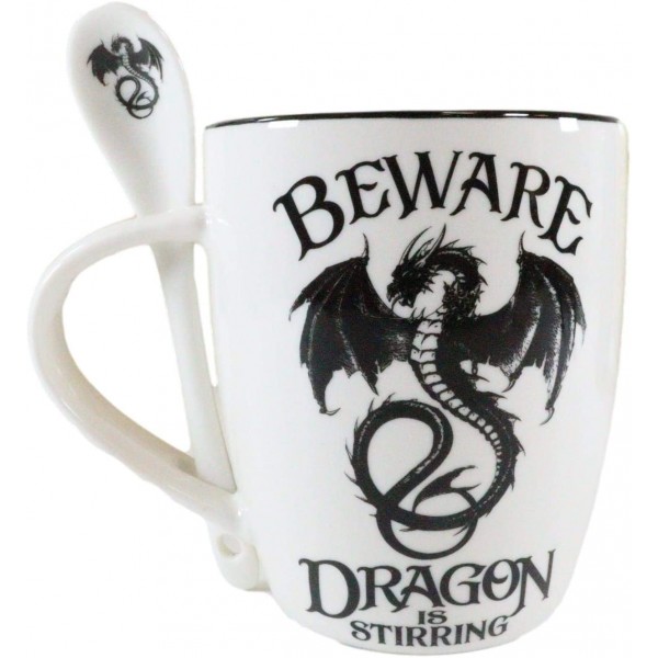 Dragon Is Stirring Mug & Spoon Set