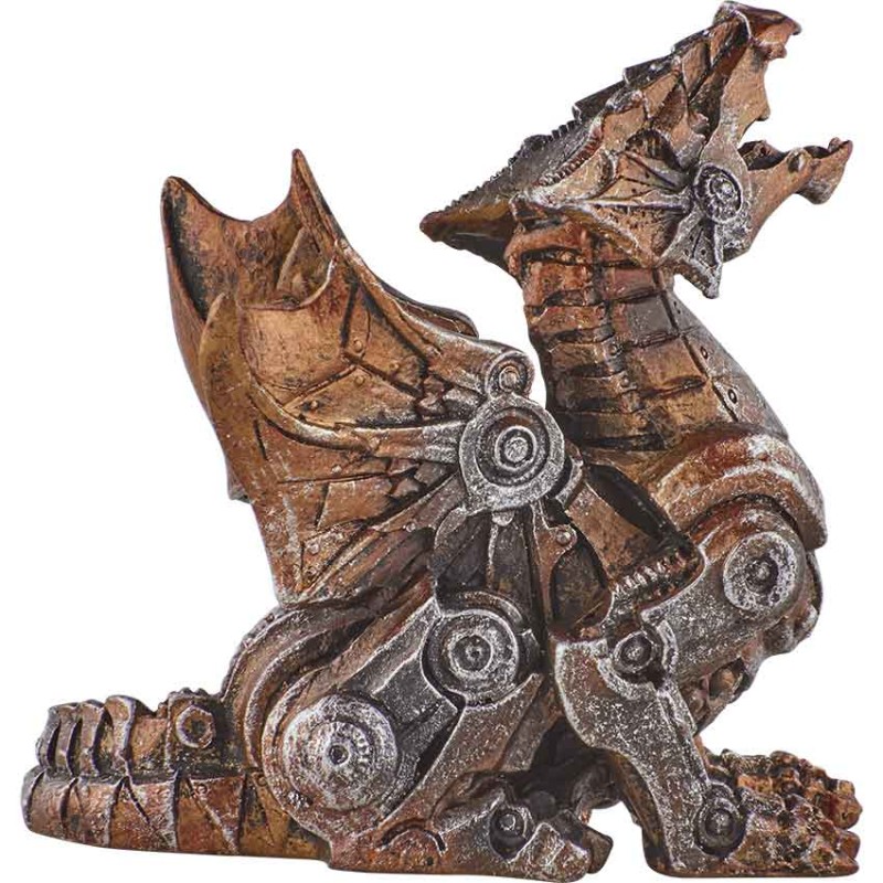 Steampunk Dragon, Sitting Steampunk Dragon, Sitting