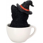 Black Kitten In A Tea Cup