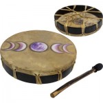 Moon Phases Ceremonial Drum