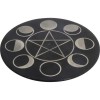 Brûleur d’encens en stéatite, pentacle de phase de lune Brûleur d’encens en stéatite, pentacle de phase de lune