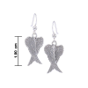 Double Wing Angel Earrings