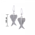 Double Wing Angel Earrings