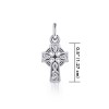 Charme de croix celtique, Sterling Charme de croix celtique, Sterling