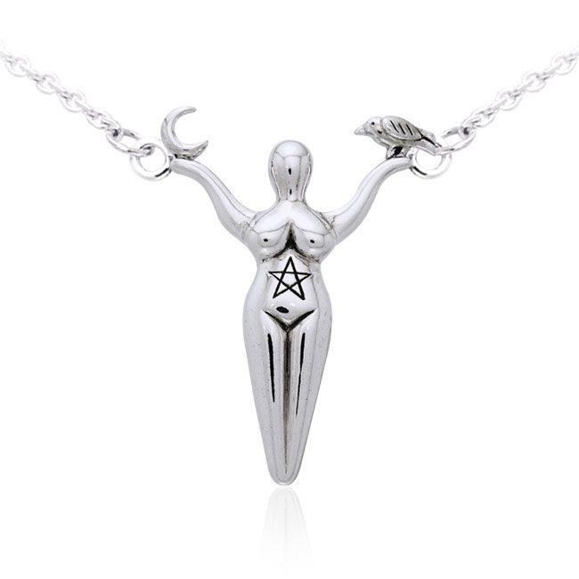 Collier de déesse Wiccan, Sterling Collier de déesse Wiccan, Sterling