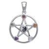 Elemental Yin Yang Pendant, Sterling