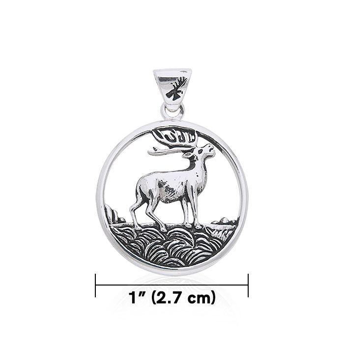 Pendentif cerf, Sterling Pendentif cerf, Sterling