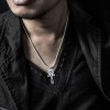 Pendentif Ankh & Pentagram, Pierre de Lune Pendentif Ankh & Pentagram, Pierre de Lune