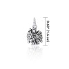 Archangel Gabriel Charm, Sterling Archangel Gabriel Charm, Sterling