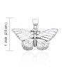Butterfly Pendant, Sterling