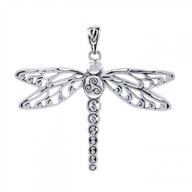 Pendentif Libellule, Sterling Pendentif Libellule, Sterling