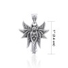 Winged Angel Pendant, Sterling Winged Angel Pendant, Sterling