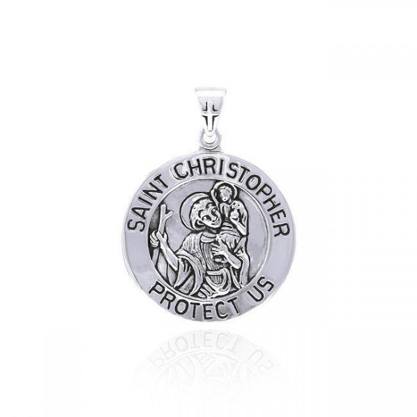 St. Christopher Charm, Sterling