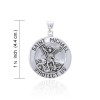 Archange Michael Pendentif, Sterling Archange Michael Pendentif, Sterling