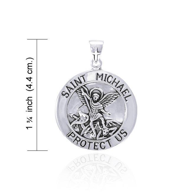 Archange Michael Pendentif, Sterling Archange Michael Pendentif, Sterling