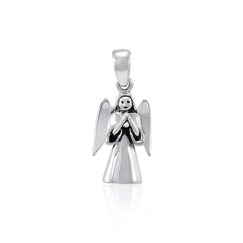 Sweet Little Angel Pendant, Sterling