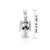 Sweet Little Angel Pendant, Sterling