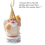 Christmas Angel Gnome Ornament 1