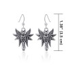 Winged Angel Earrings, Sterling Winged Angel Earrings, Sterling