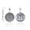 Pendentif Saint-Michel, Dbl Sided, Style 2 Pendentif Saint-Michel, Dbl Sided, Style 2