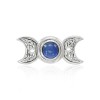 Pendentif Celtique Triple Lune, syn. Saphir Pendentif Celtique Triple Lune, syn. Saphir