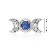 Pendentif Celtique Triple Lune, syn. Saphir Pendentif Celtique Triple Lune, syn. Saphir