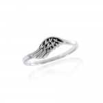 Angel Wing Ring, Sterling