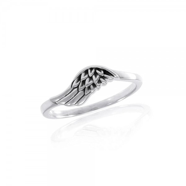 Angel Wing Ring, Sterling