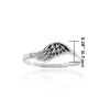 Angel Wing Ring, Sterling Angel Wing Ring, Sterling