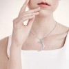 Pendentif Croissant de Lune, Sterling, Lg Pendentif Croissant de Lune, Sterling, Lg