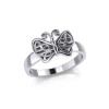 Nœuds celtiques Bague papillon en argent Nœuds celtiques Bague papillon en argent