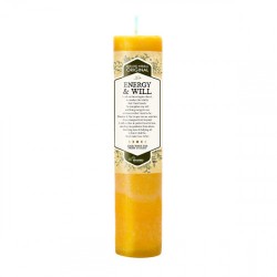 Blessed Herbal Candle - Energy & Will