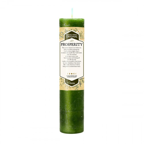 Béni des bougies à base de plantes - prospérité Béni des bougies à base de plantes - prospérité