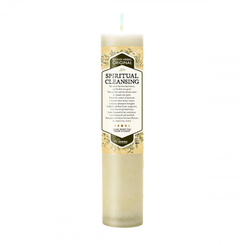 Blessed Herbal Candle - Spiritual Cleansing Blessed Herbal Candle - Spiritual Cleansing