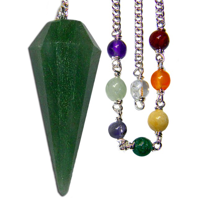 Chakra Pendulum - Green Aventurine Chakra Pendulum - Green Aventurine