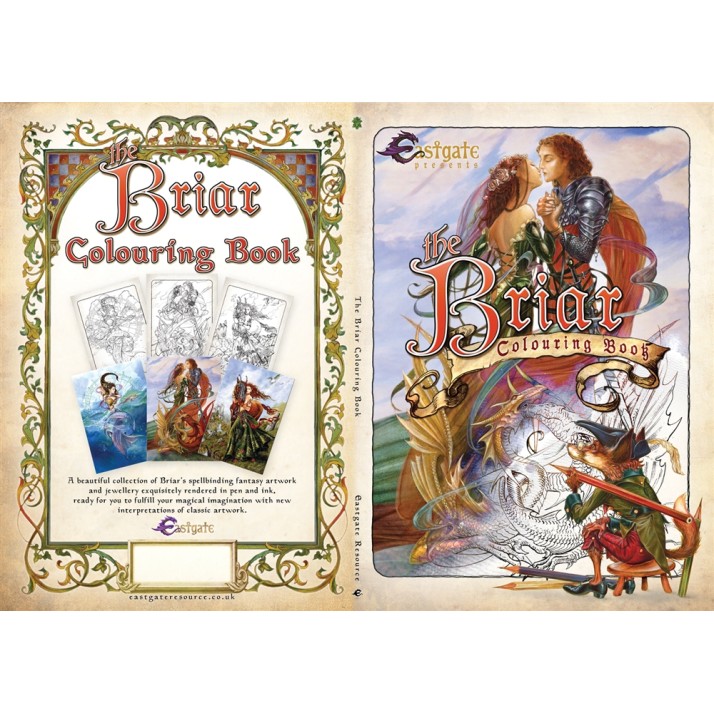 Briar Fantasy Livre de coloriage Briar Fantasy Livre de coloriage