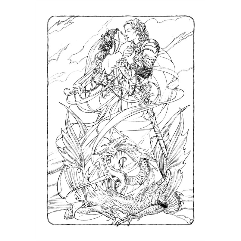 Briar Fantasy Livre de coloriage Briar Fantasy Livre de coloriage