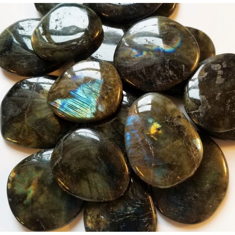 Labradorite Palm Stone Labradorite Palm Stone