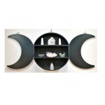 Triple Moon Shelf ~ For Crystals & Trinkets