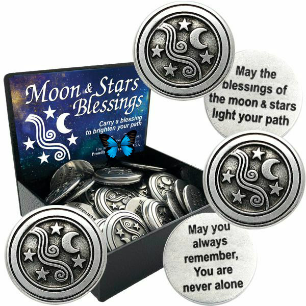 Bénédiction de poche Moon & Stars Bénédiction de poche Moon & Stars