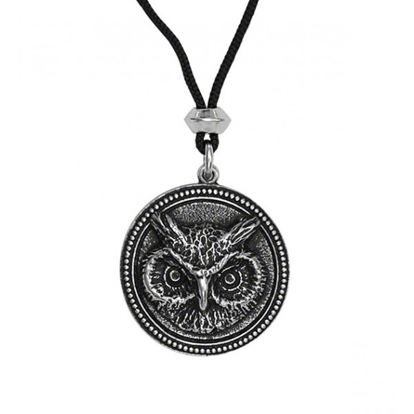 Owl Totem Medallion