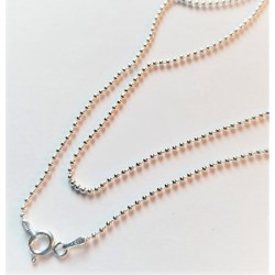 Chaîne, style perle, 1,5 mm