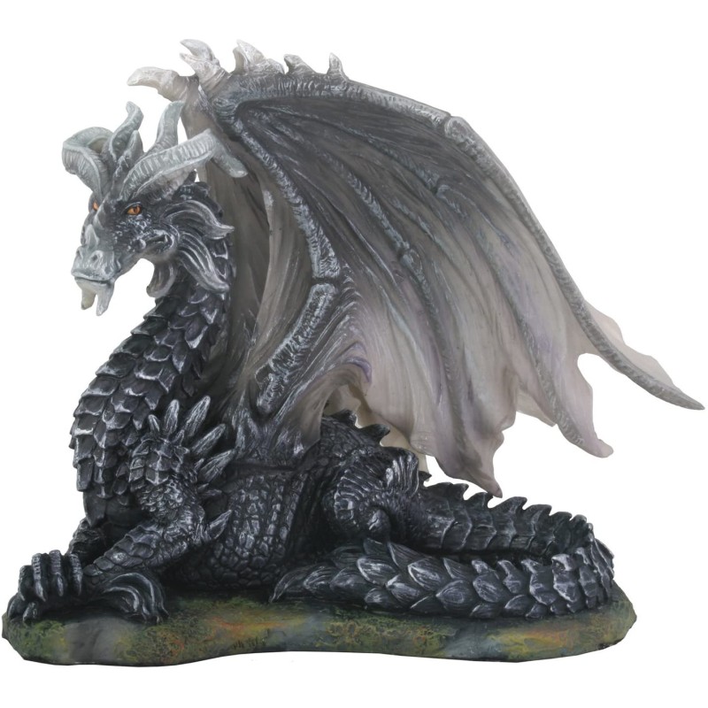 Statue de dragon foncé Statue de dragon foncé