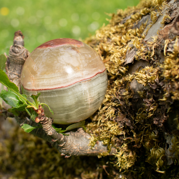 Rainbow Onyx Sphere Rainbow Onyx Sphere