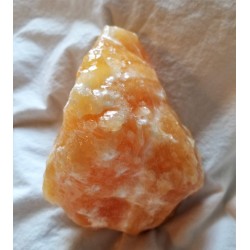 Grand spécimen de Calcite orange